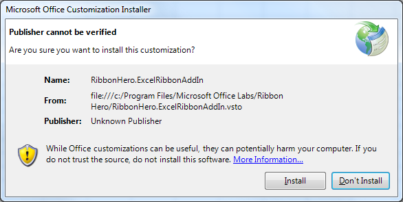 Microsoft Office Customization Installer